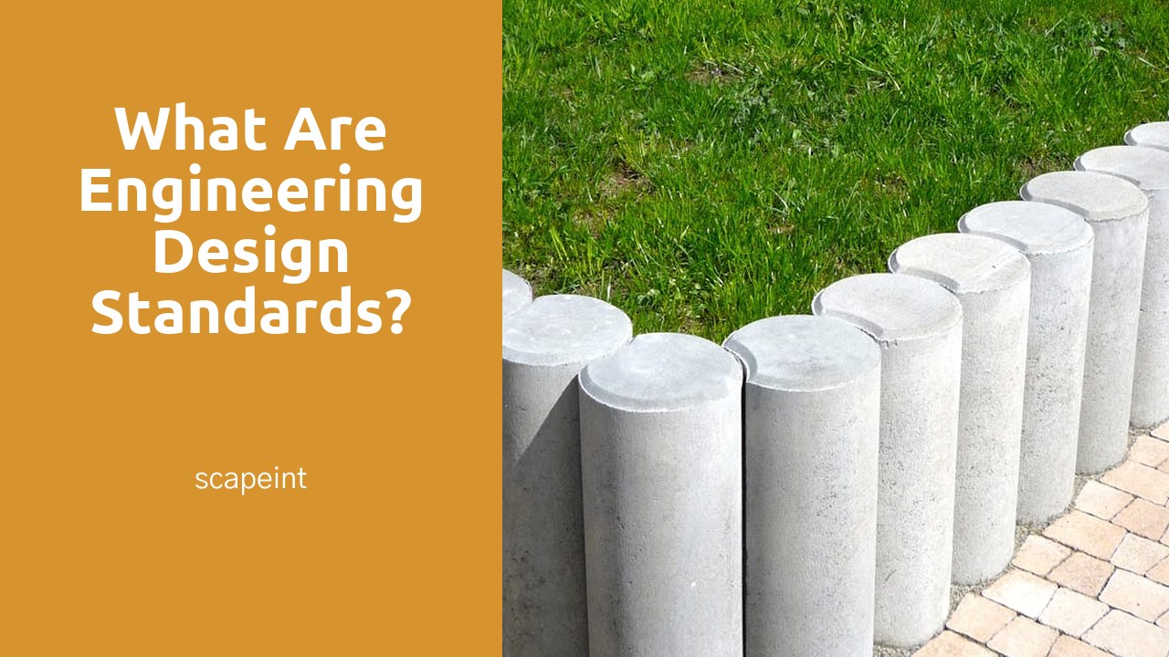 What are engineering design standards?